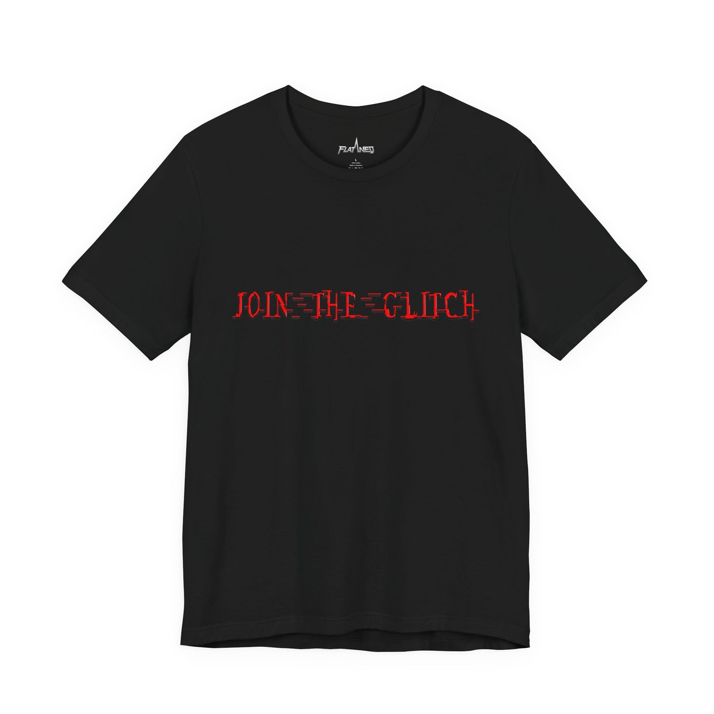 Join The Glitch - Enter The Glitch Back T-shirt