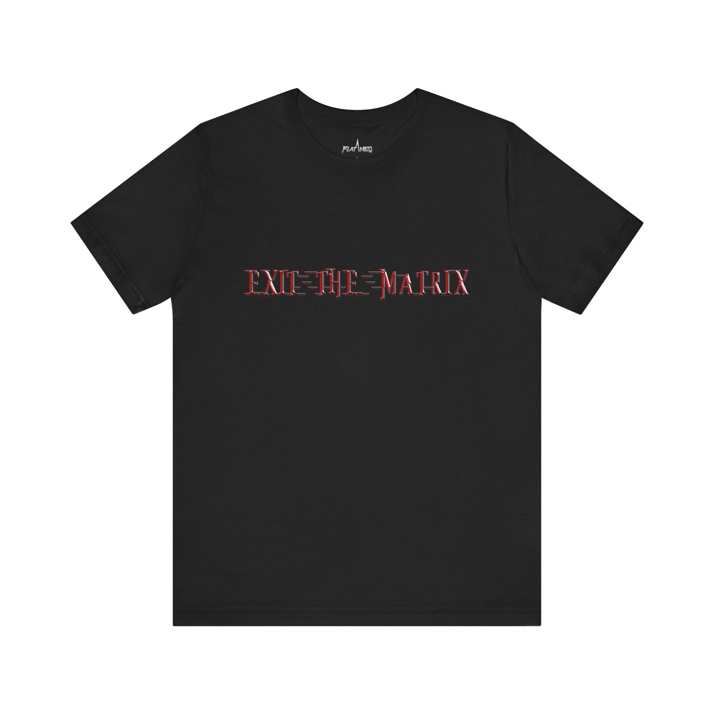 Exit The Matrix - Enter The Glitch Back T-shirt