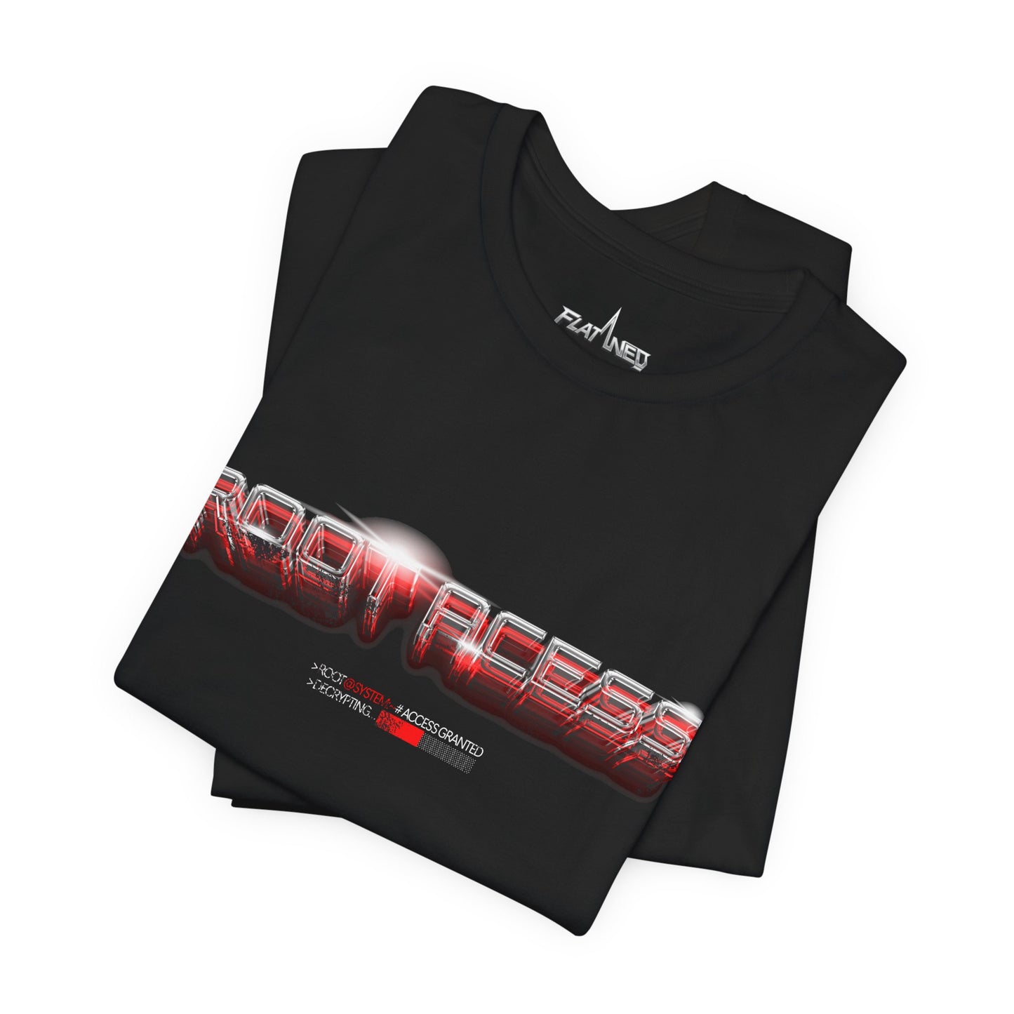 Root Acess - Enter The Glitch Back T-shirt