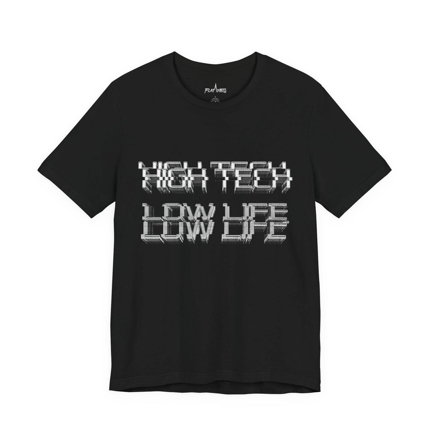 High Tech Low Life - Enter The Glitch Back Tshirt