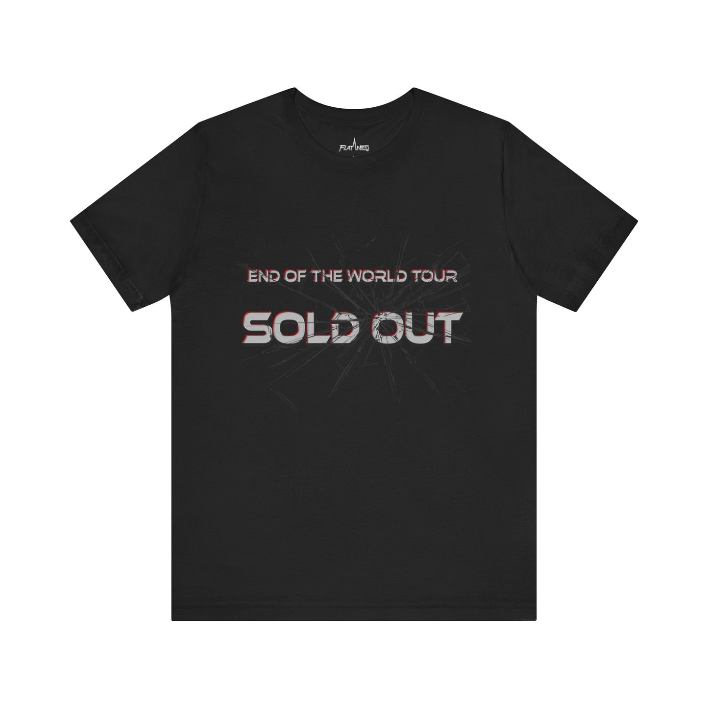 End Of The World Tour SOLD OUT - Enter The Glitch Back T-shirt