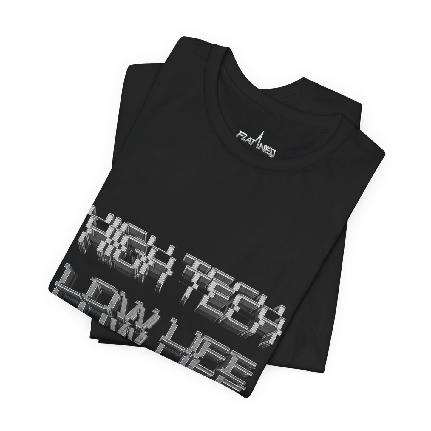 High Tech Low Life - Enter The Glitch Back T-shirt