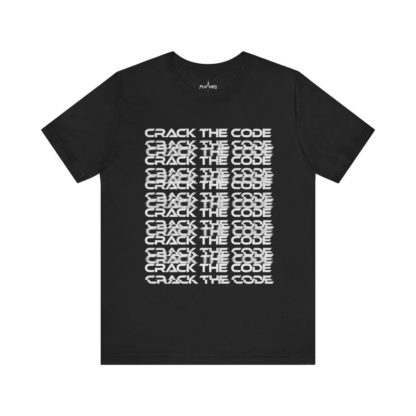Crack The Code - Enter The Glitch Back T-shirt