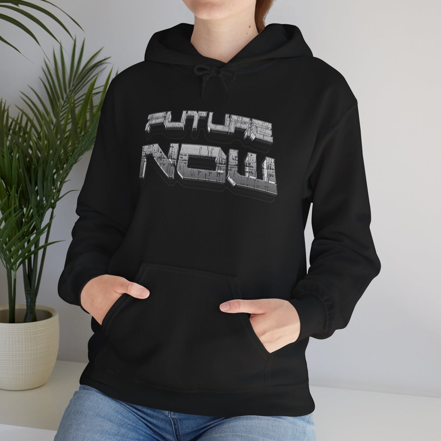 Future Now - Enter The Glitch Back Hoodie