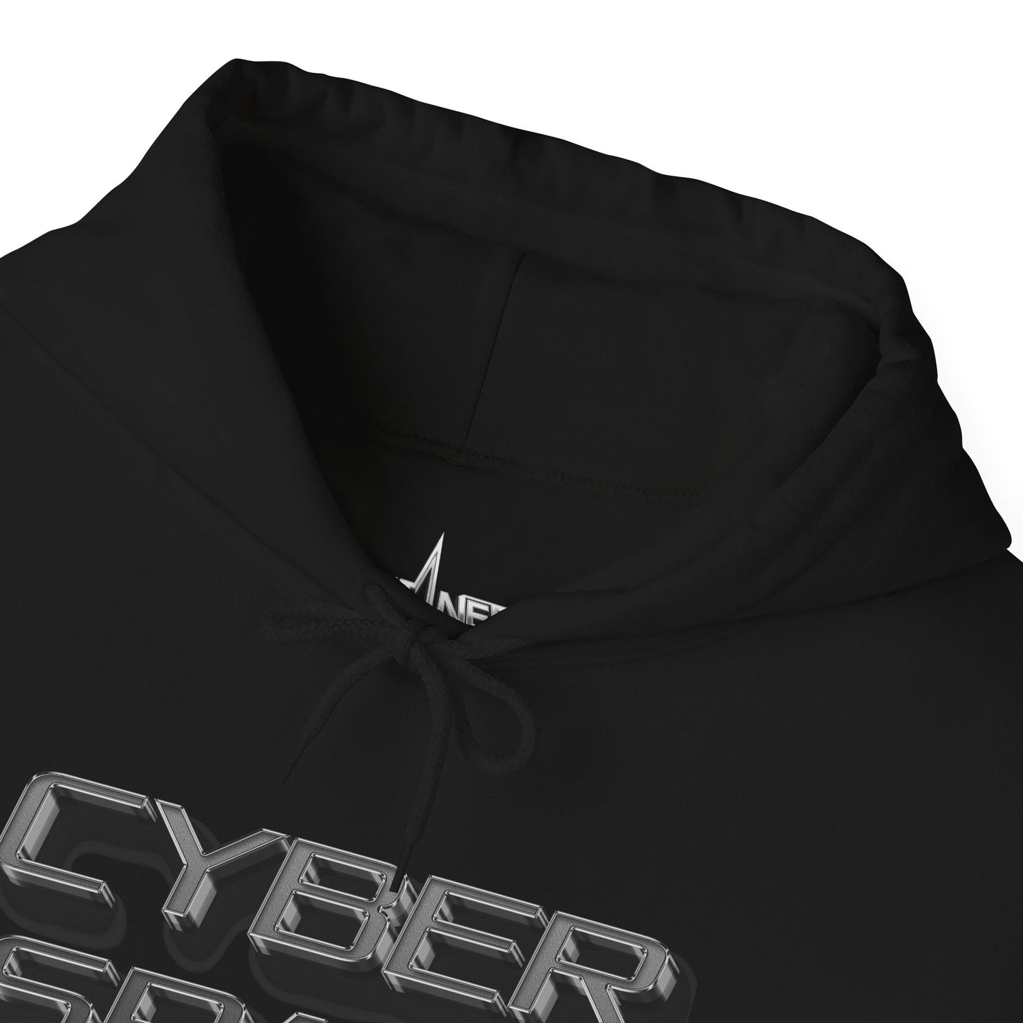 Cyber Space - Enter The Glitch Back Hoodie