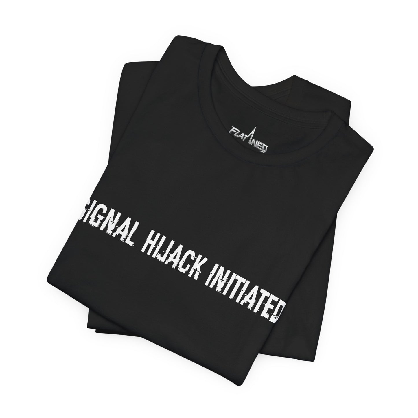 Signal Hijack Initiated - Enter The Glitch Back T-shirt