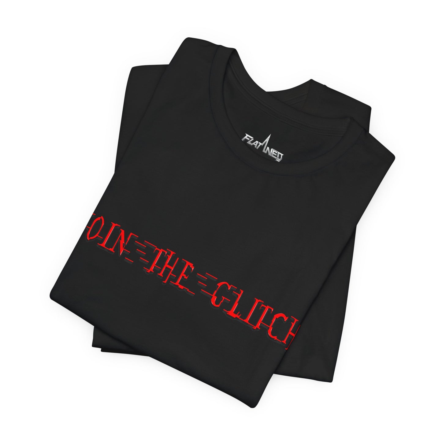 Join The Glitch - Enter The Glitch Back T-shirt