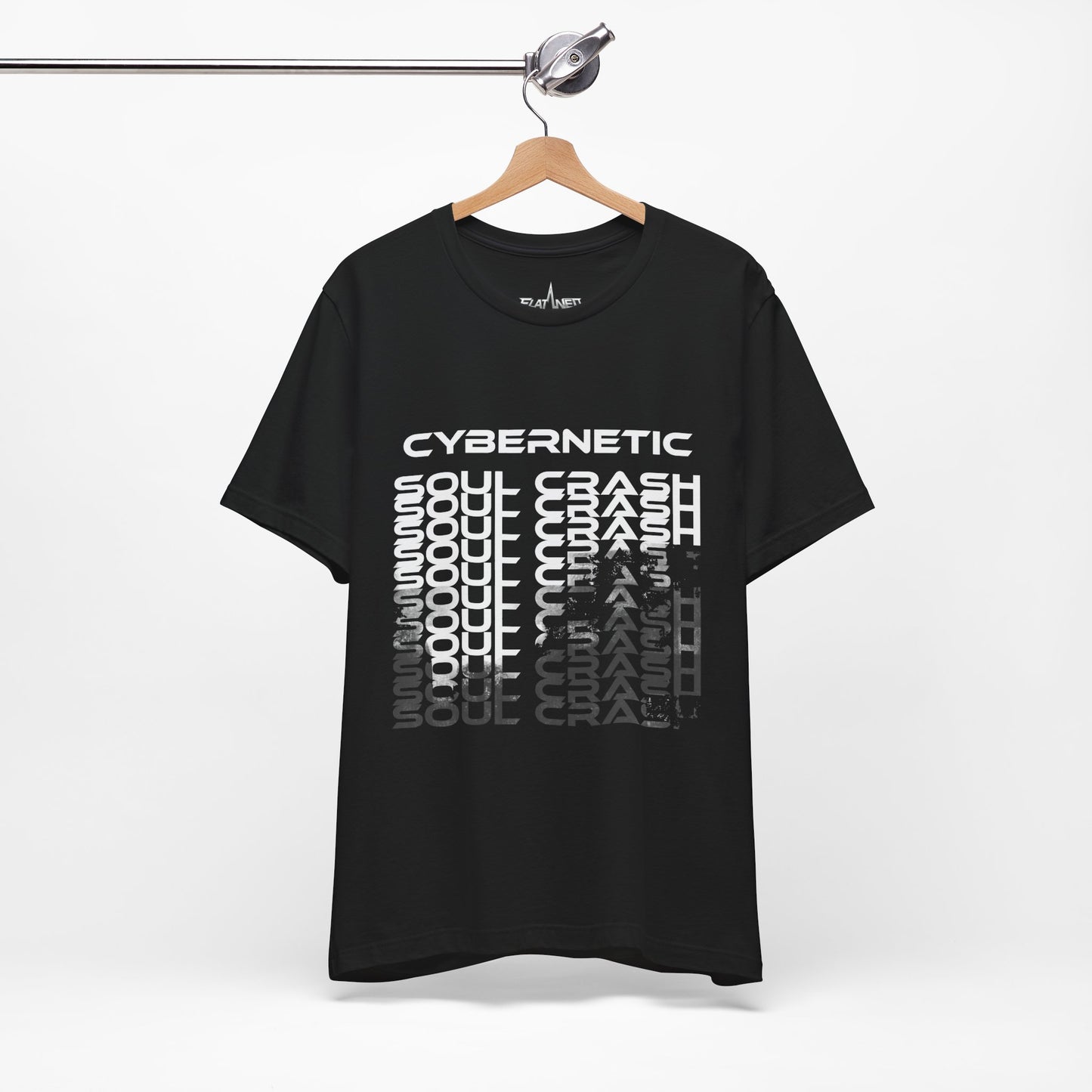 Cybernetic Soul Crash - Enter The Glitch Back T-shirt