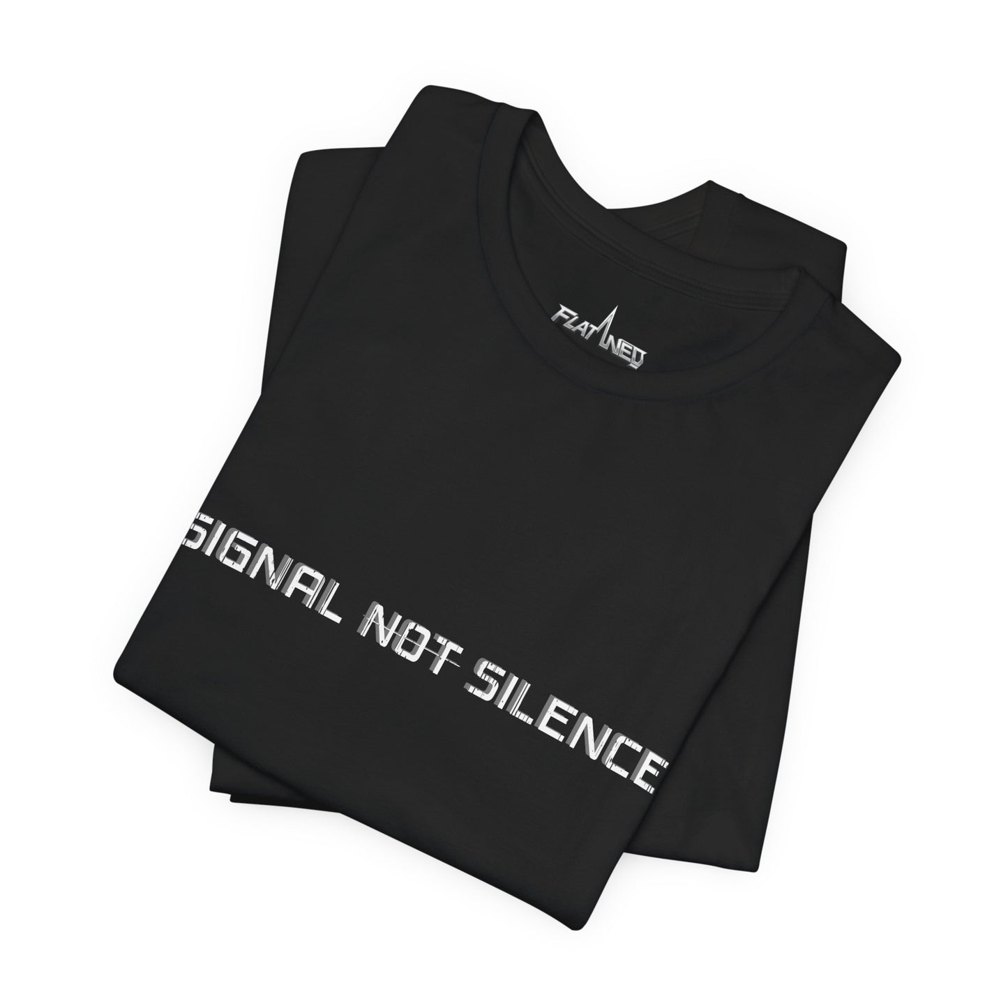 Signal Not Silence - Enter The Glitch Back T-shirt