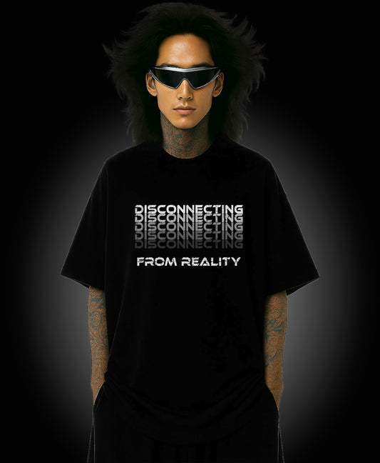 Disconnecting From Reality - Enter The Glitch Back T-shirt