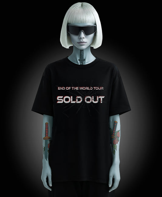 End Of The World Tour SOLD OUT - Enter The Glitch Back T-shirt