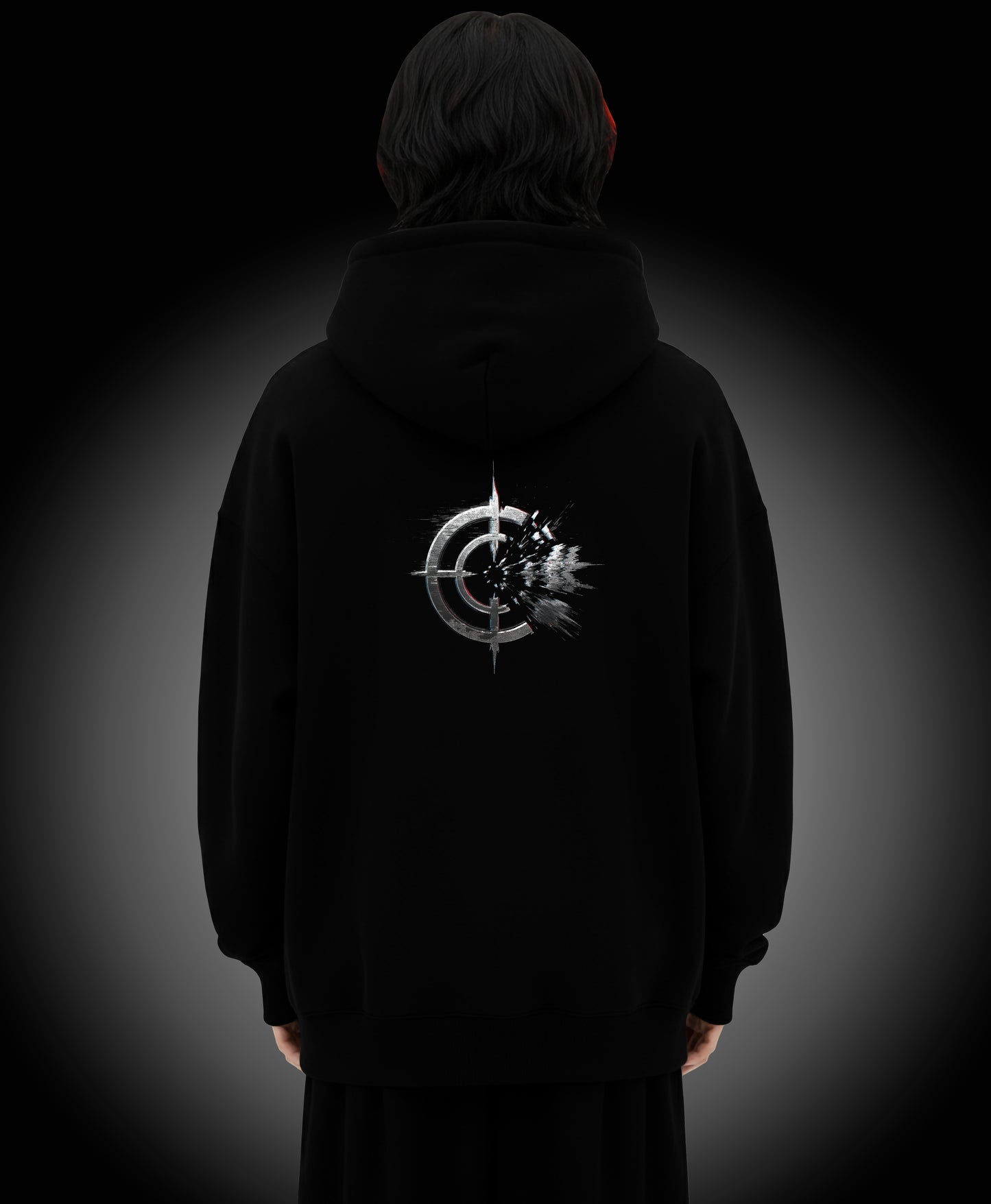 Suspended Animation - Enter The Glitch Back Hoodie