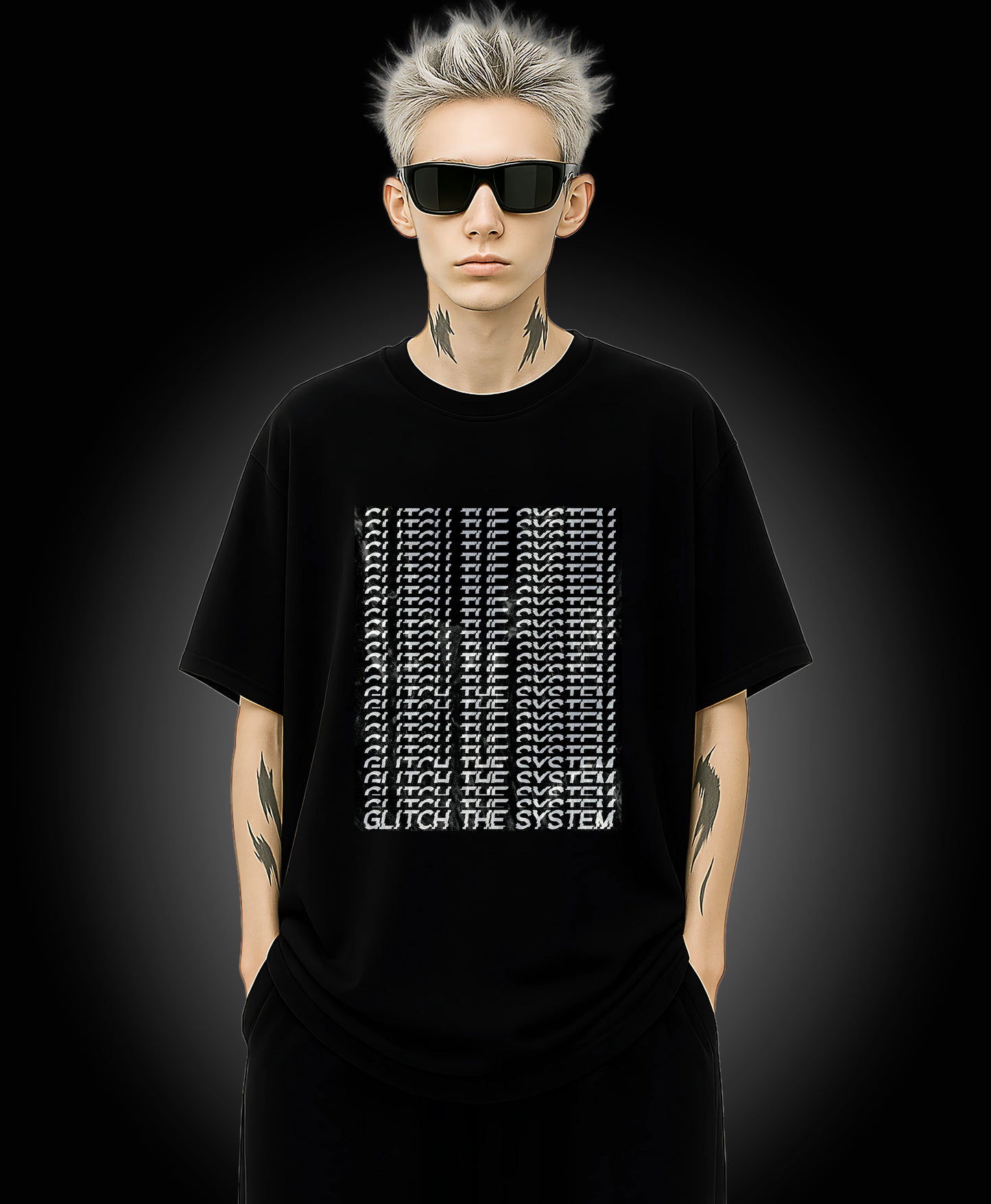 Glitch The System - Enter The Glitch Back T-shirt