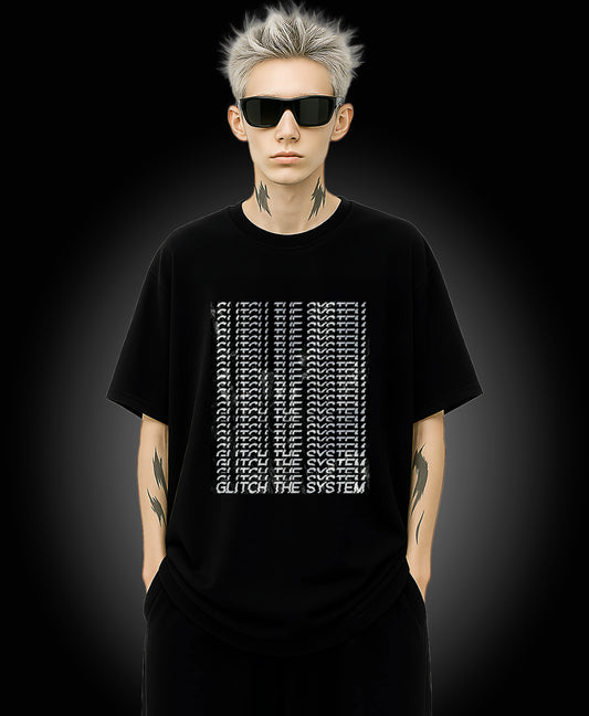 Glitch The System - Enter The Glitch Back T-shirt