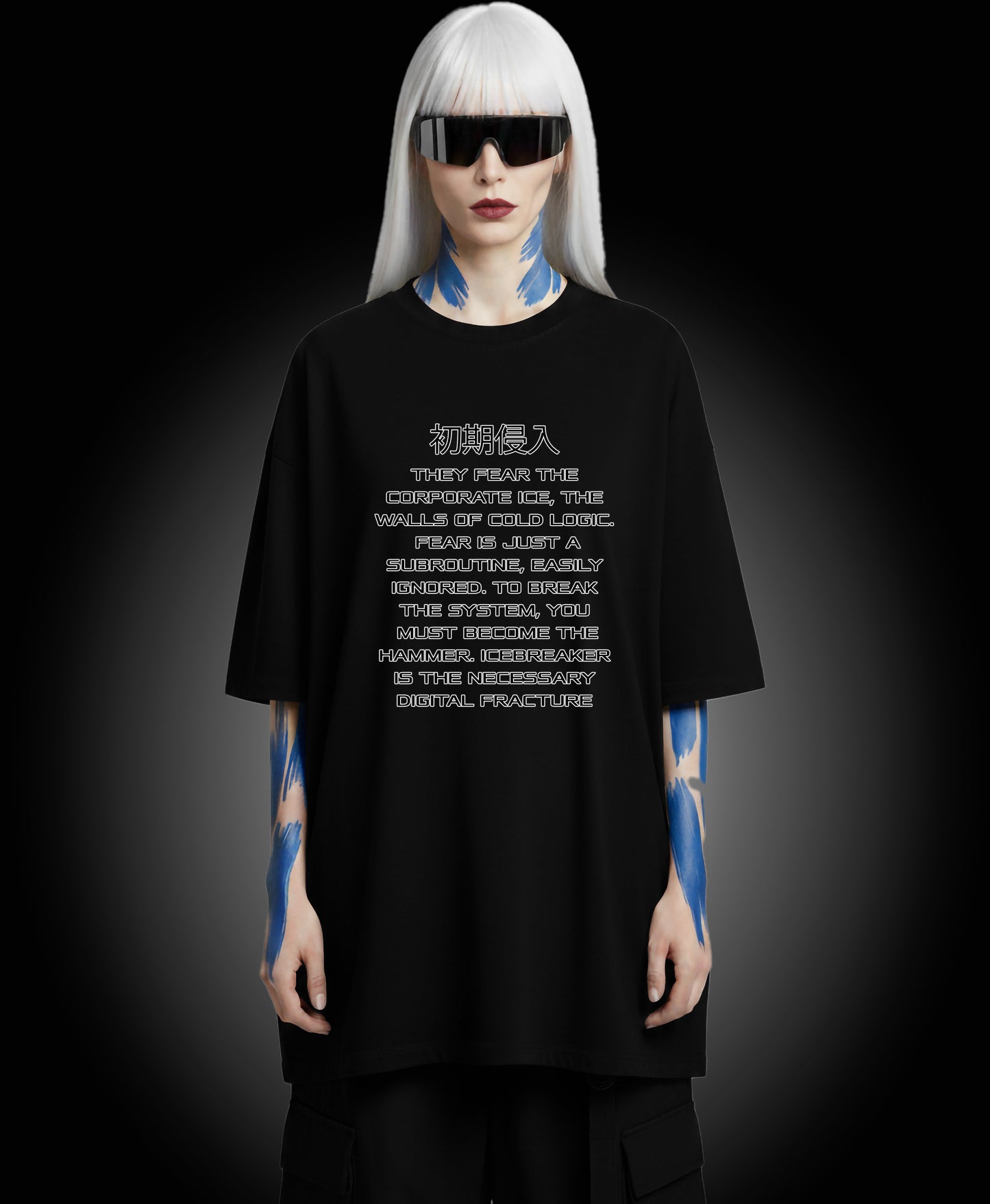 Icebreaker - Enter The Glitch Back T-shirt