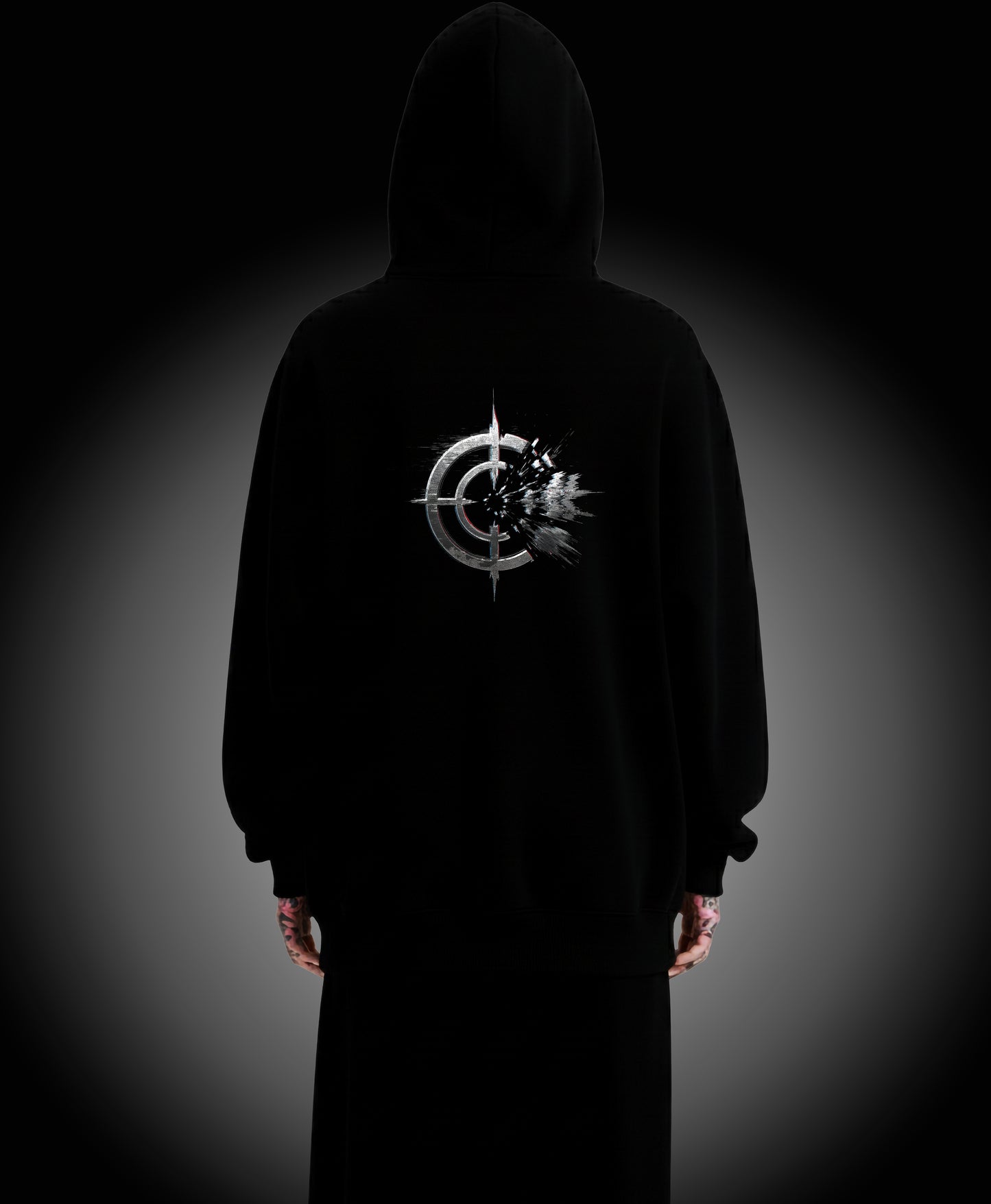 Static Pulse - Enter The Glitch Back Hoodie