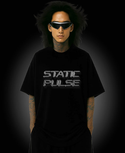 Static Pulse - Enter The Glitch Back T-shirt