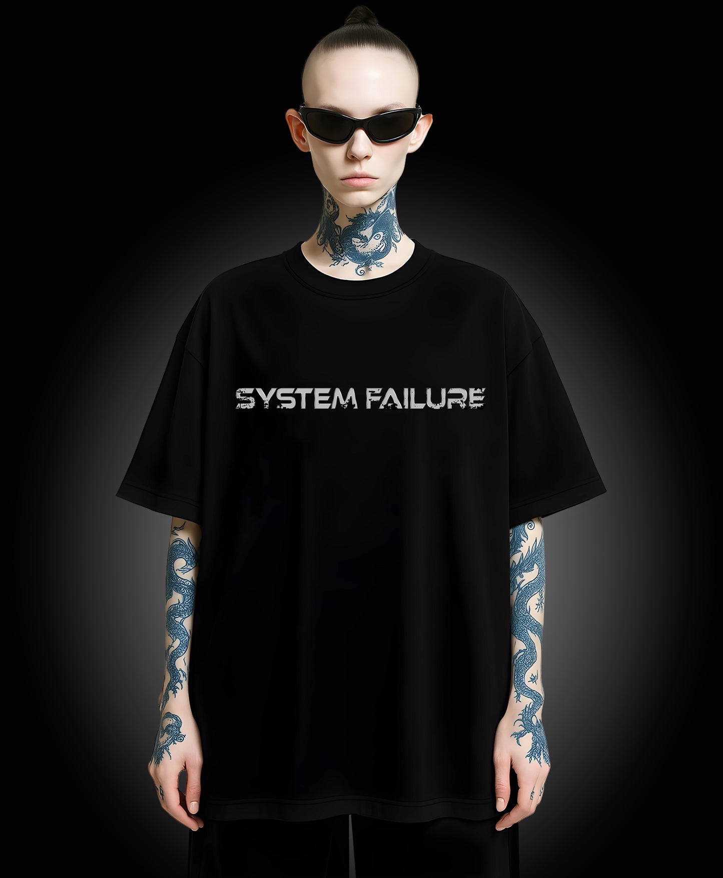 System Failure - Enter The Glitch Back T-shirt