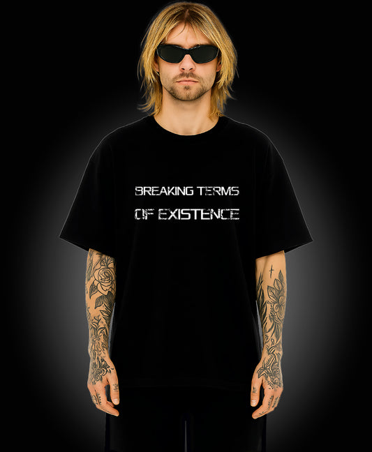 Breaking Terms Of Existence - Enter The Glitch Back T-shirt