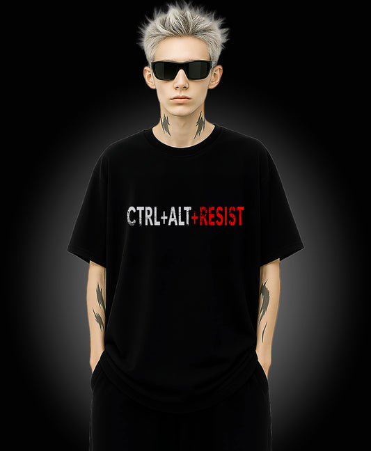 CTRL + ALT + RESIST T-shirt