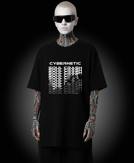 Cybernetic Soul Crash - Enter The Glitch Back T-shirt