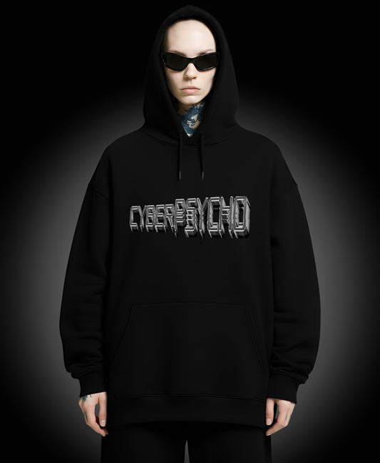 Cyberpsycho - Enter The Glitch Back Hoodie