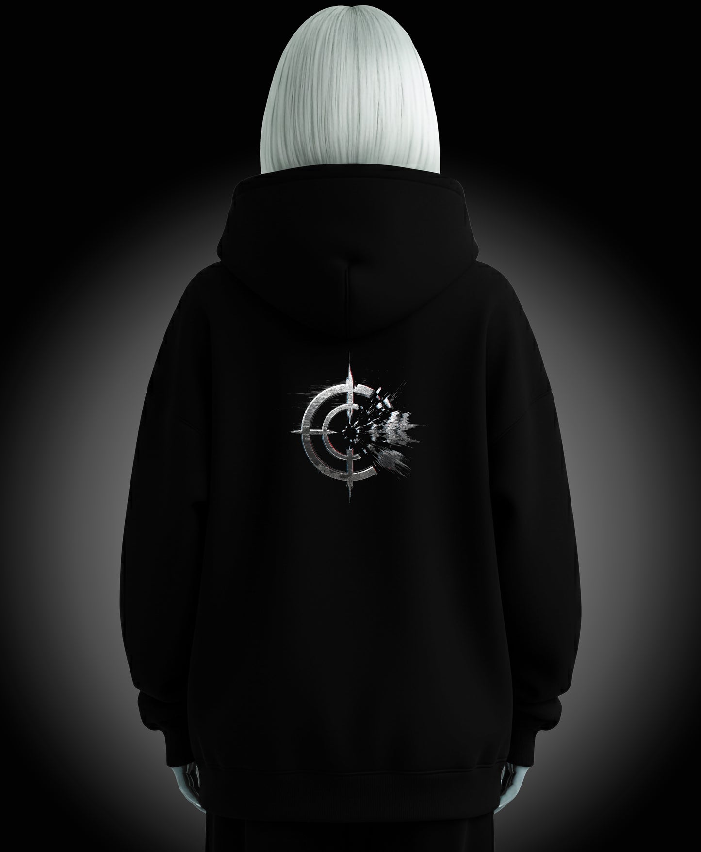 Cyberscars - Enter The Glitch Back Hoodie