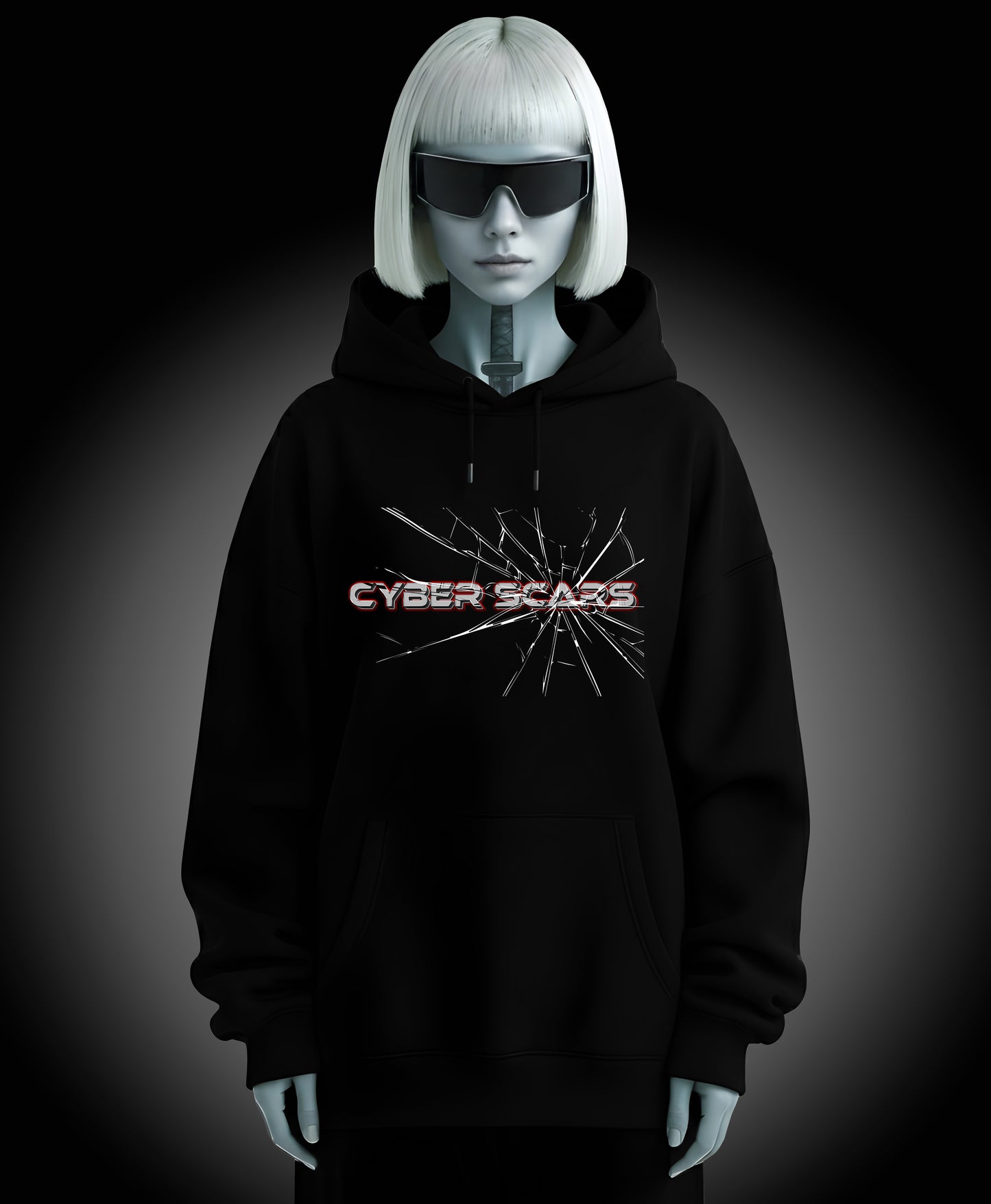 Cyberscars - Enter The Glitch Back Hoodie