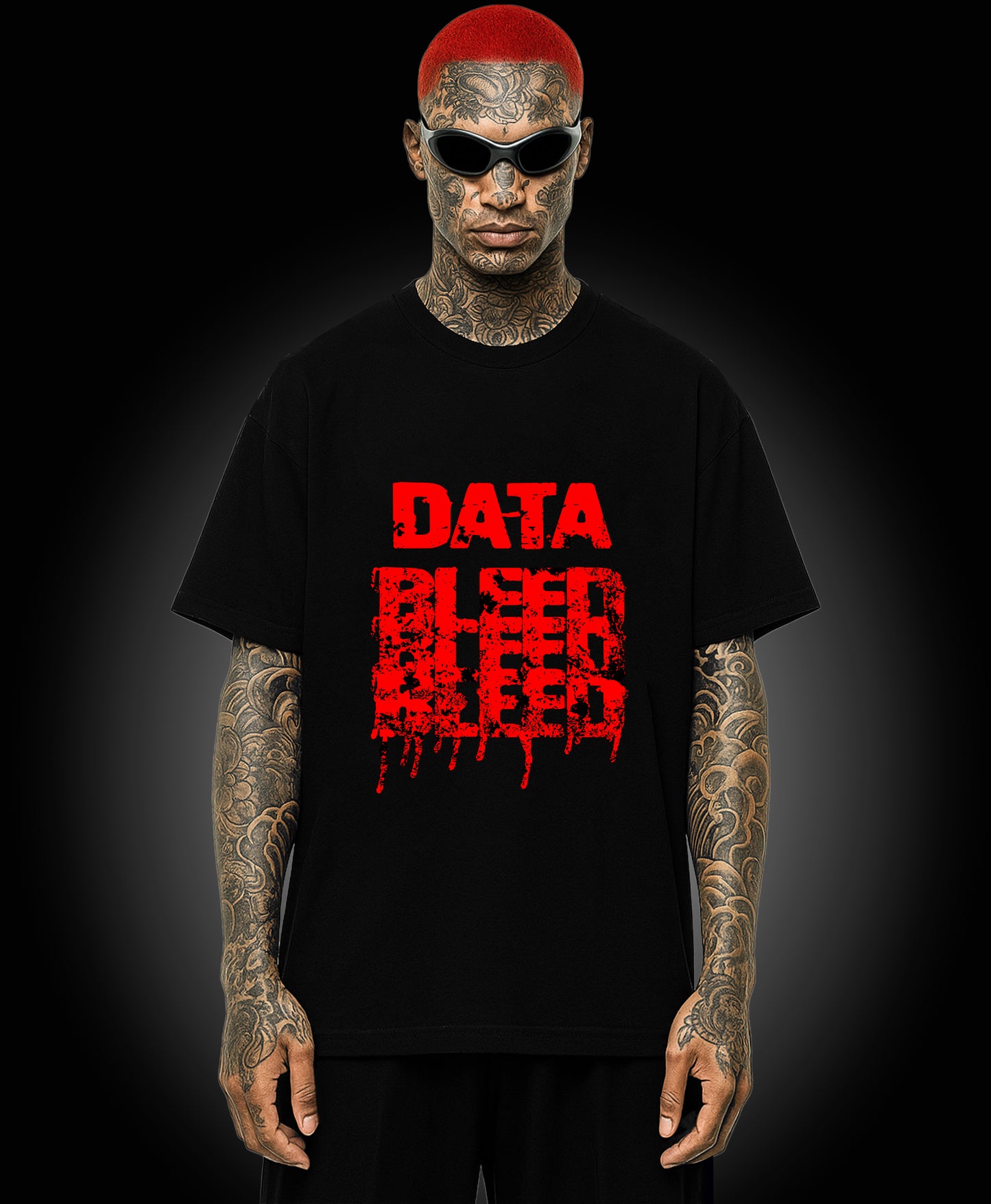 Data Bleed - Enter The Glitch Back T-shirt