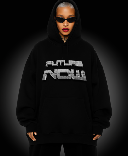 Future Now - Enter The Glitch Back Hoodie