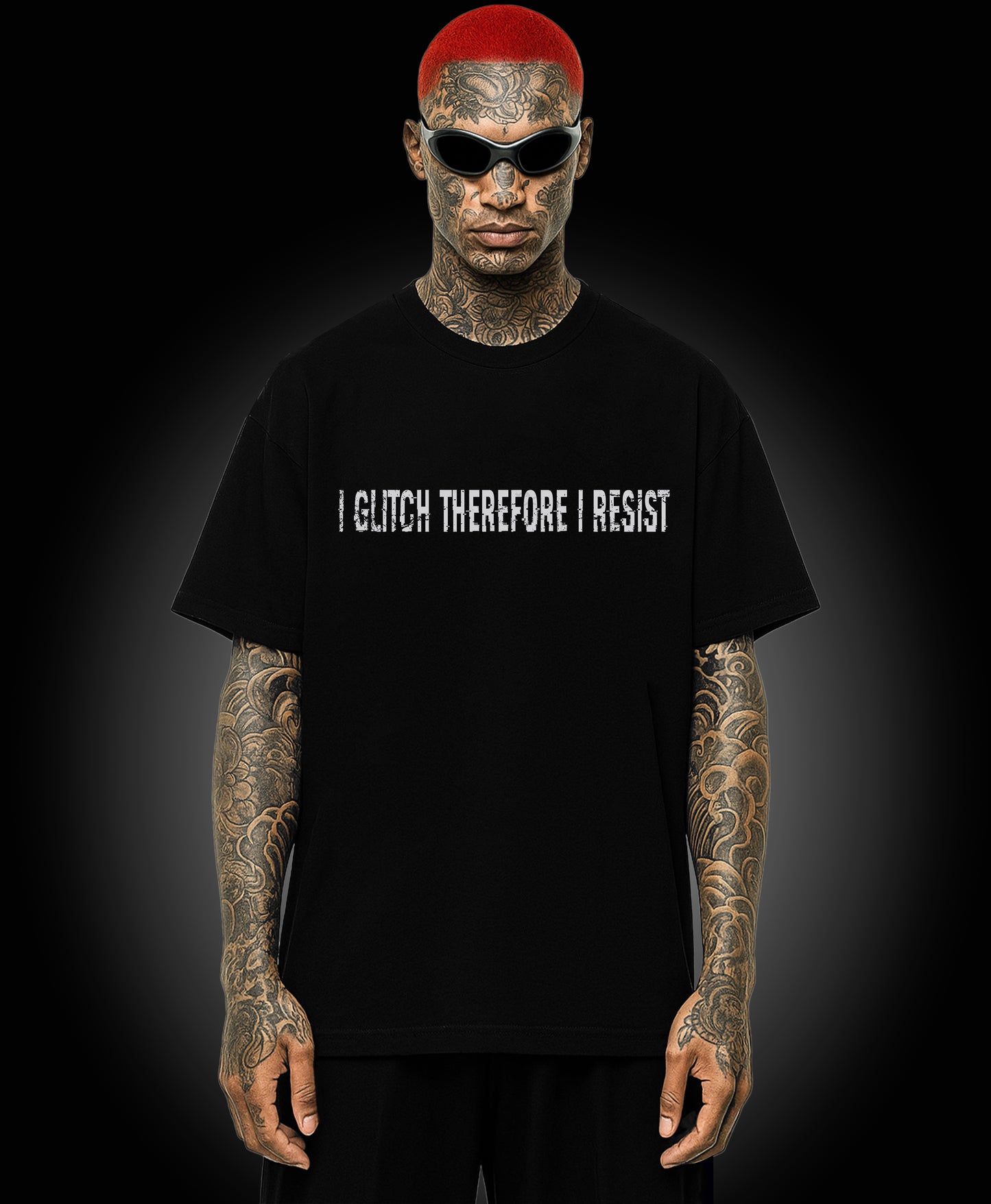 I Glitch Therefore I Resist T-shirt