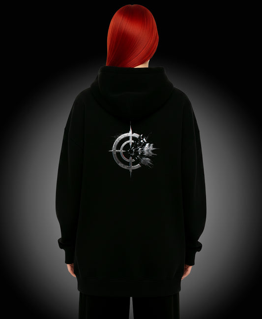 High Tech Low Life - Enter The Glitch Back Hoodie