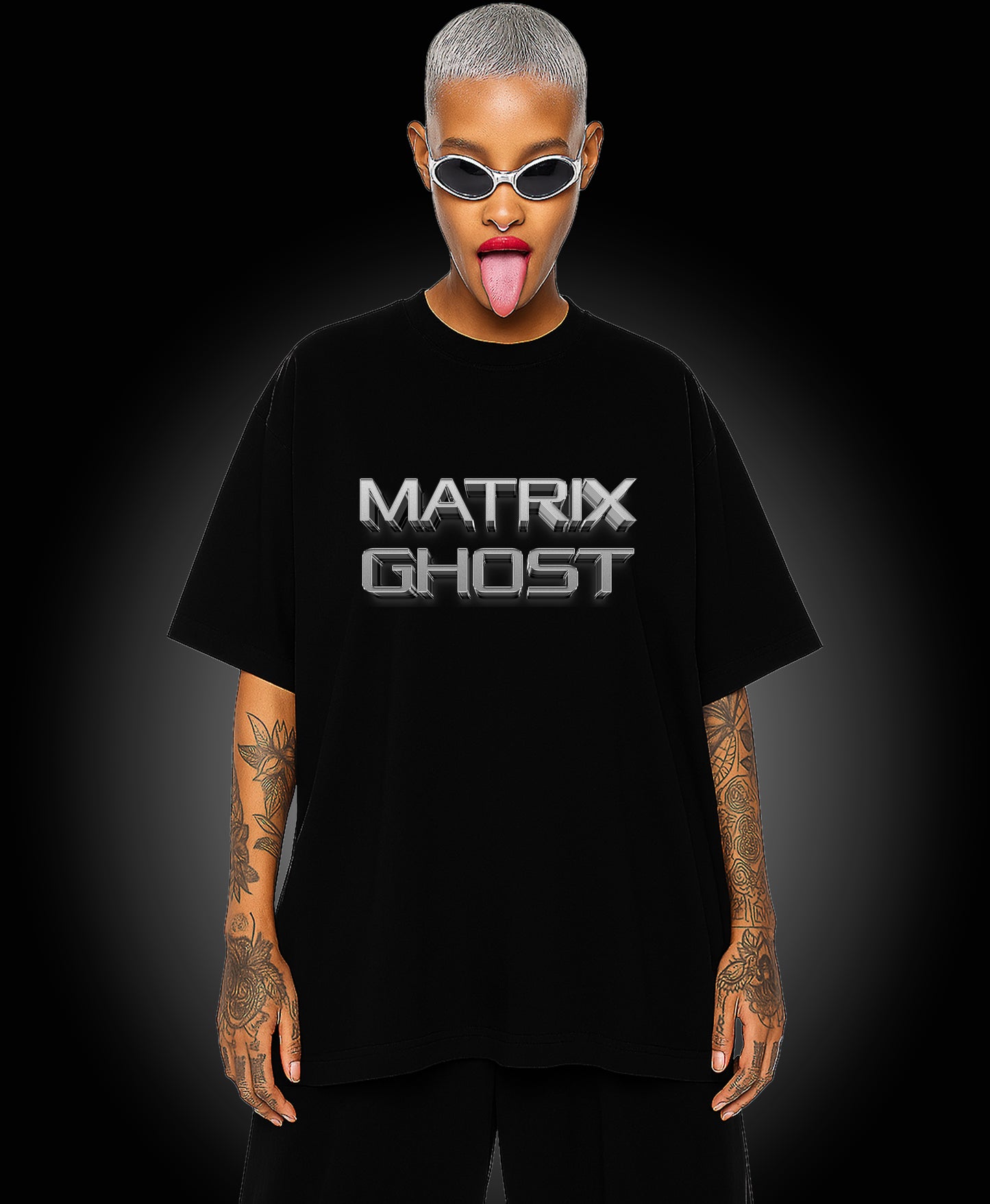 Matrix Ghost - Enter The Glitch Back T-shirt