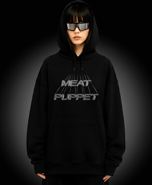 Meat Puppet - Enter The Glitch Back Hoodie