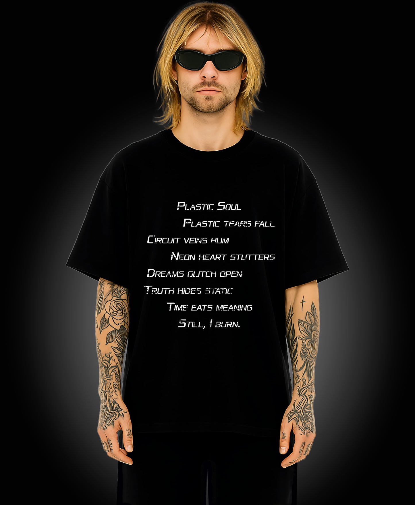 Plastic Soul - Enter The Glitch Back T-shirt