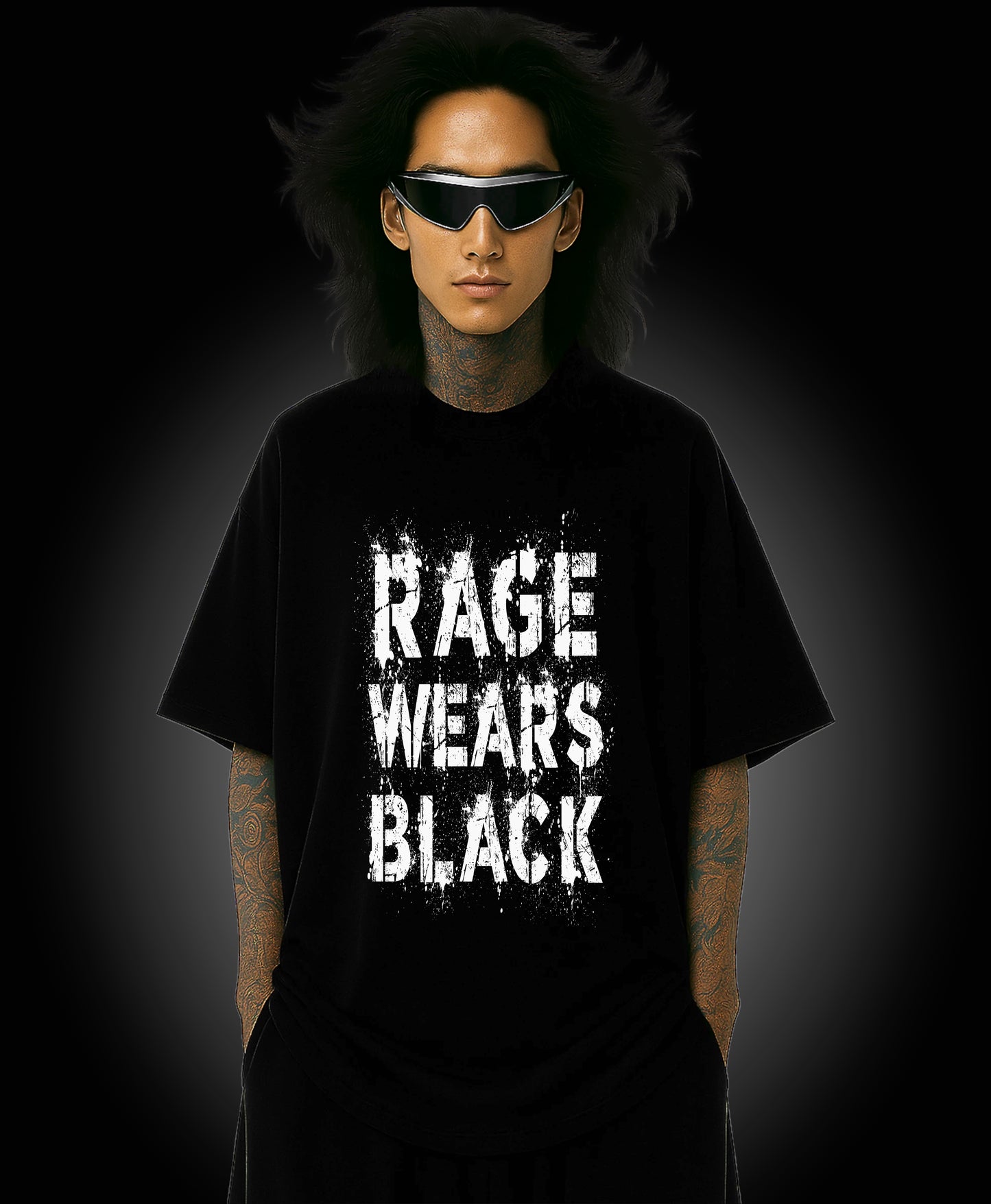 Rage Wears Black T-shirt