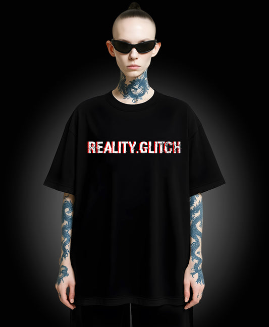 Reality.Glitch - Enter The Glitch Back T-shirt