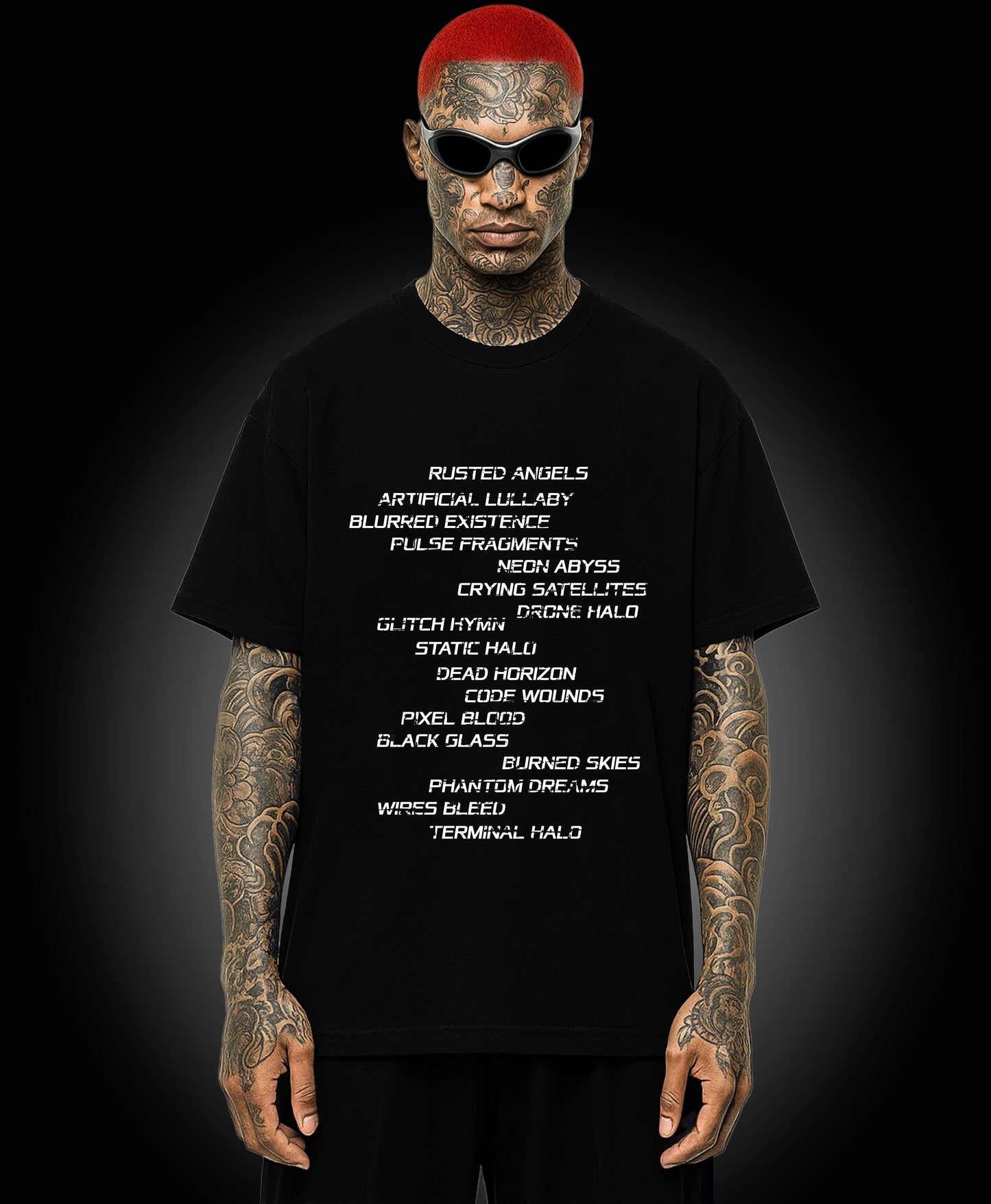 Rusted Angels - Enter The Glitch Back T-shirt