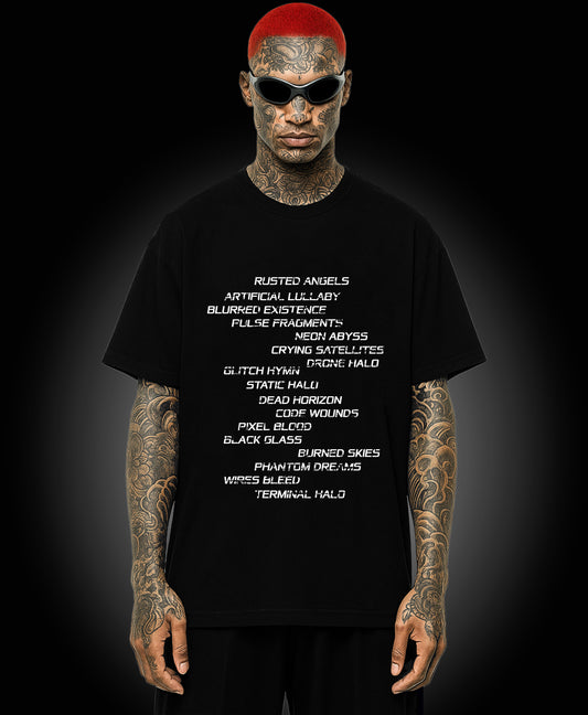 Rusted Angels - Enter The Glitch Back T-shirt