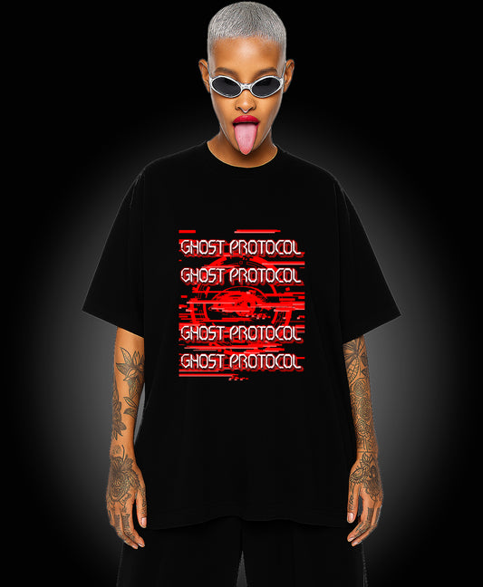 Ghost Protocol - Enter The Glitch Back T-shirt