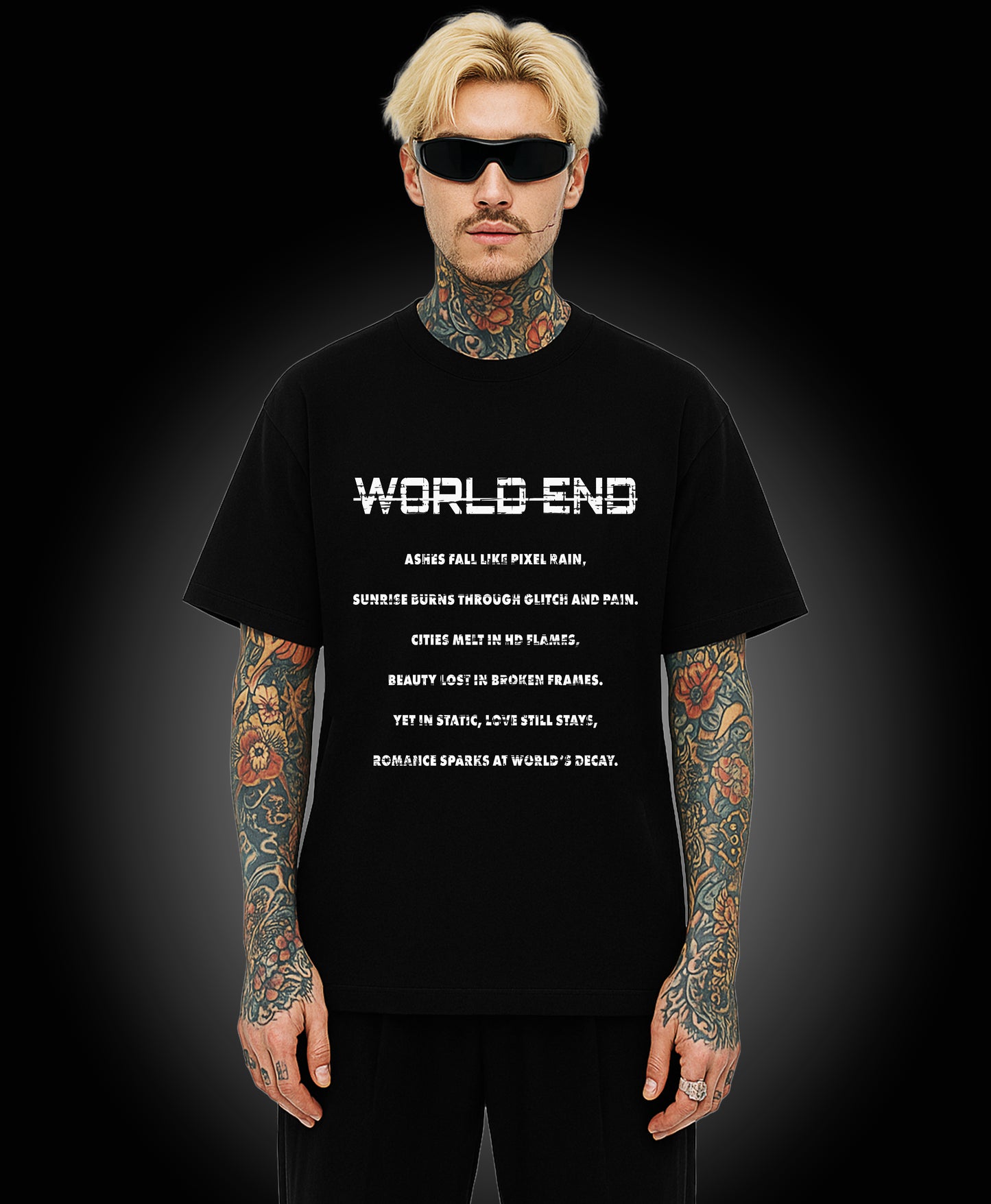 World End - Enter The Glitch Back T-shirt